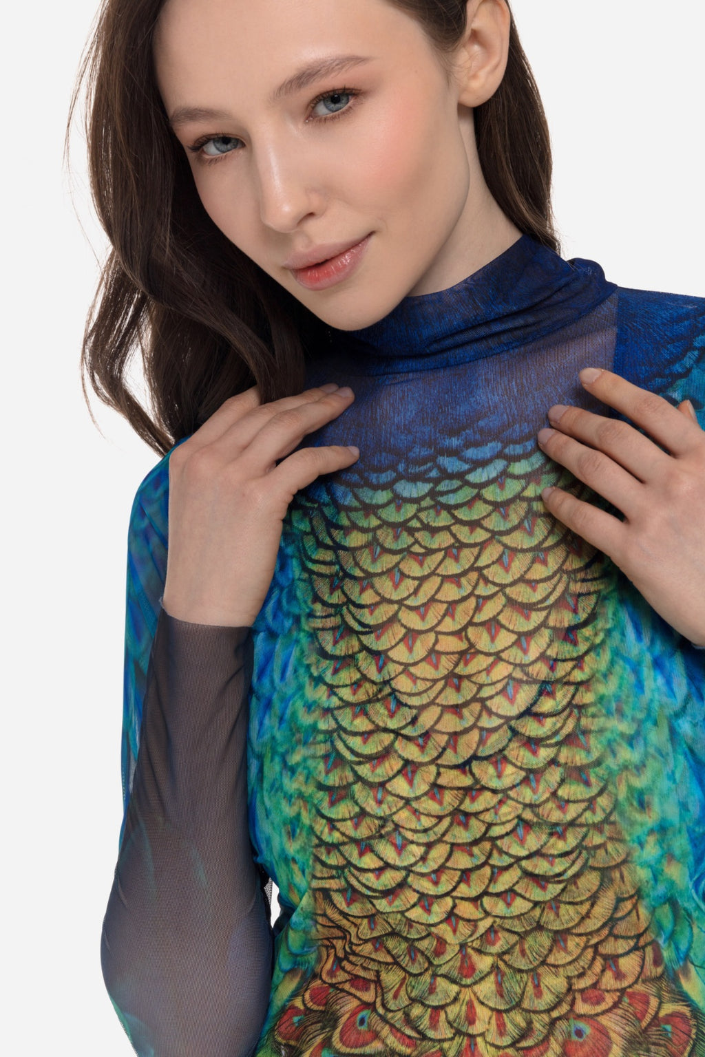 Tunic Dress "Peacock Mayura"