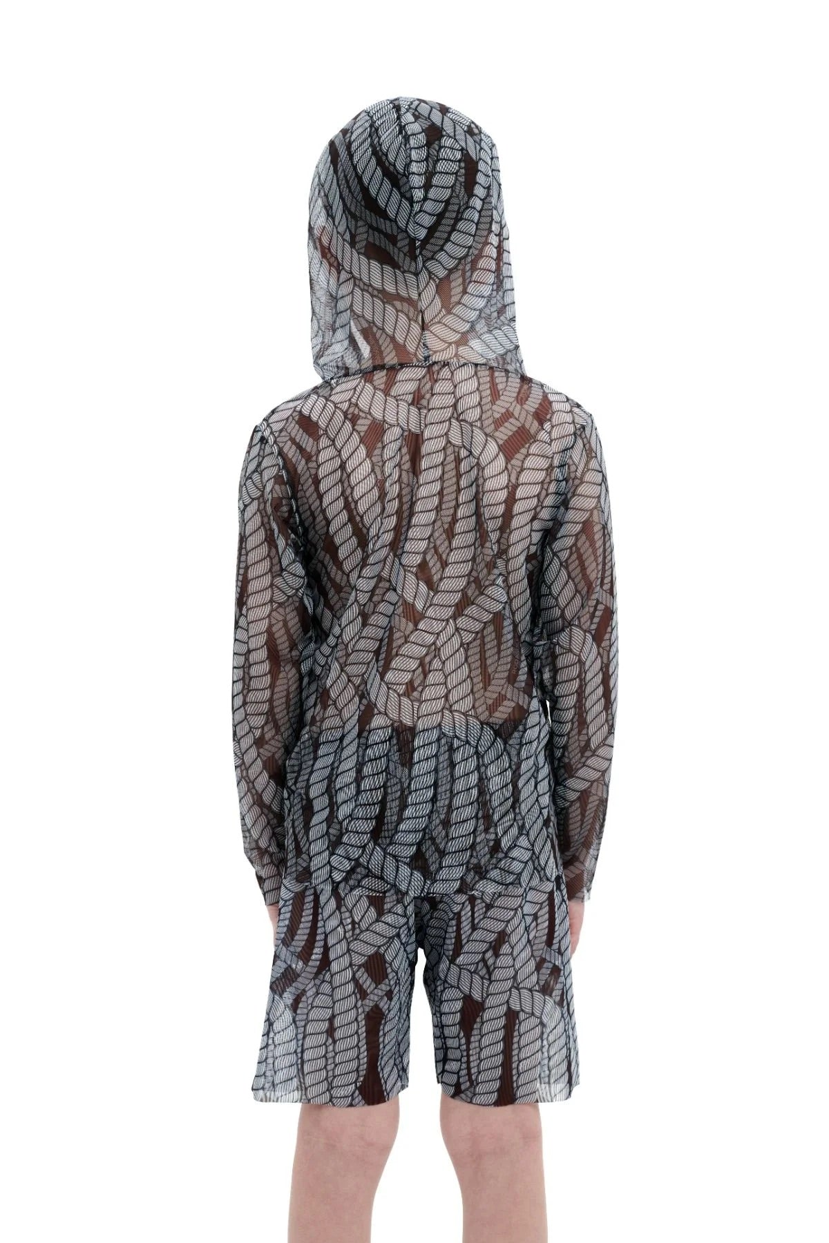 KID's Smart T-shirt with Hood "Ropes"
