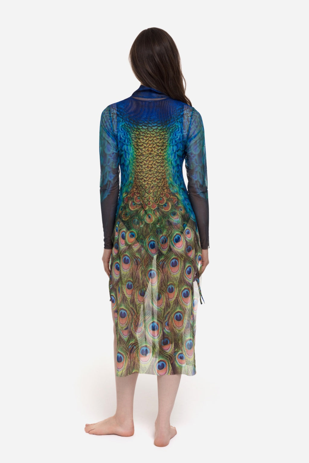 Tunic Dress "Peacock Mayura"