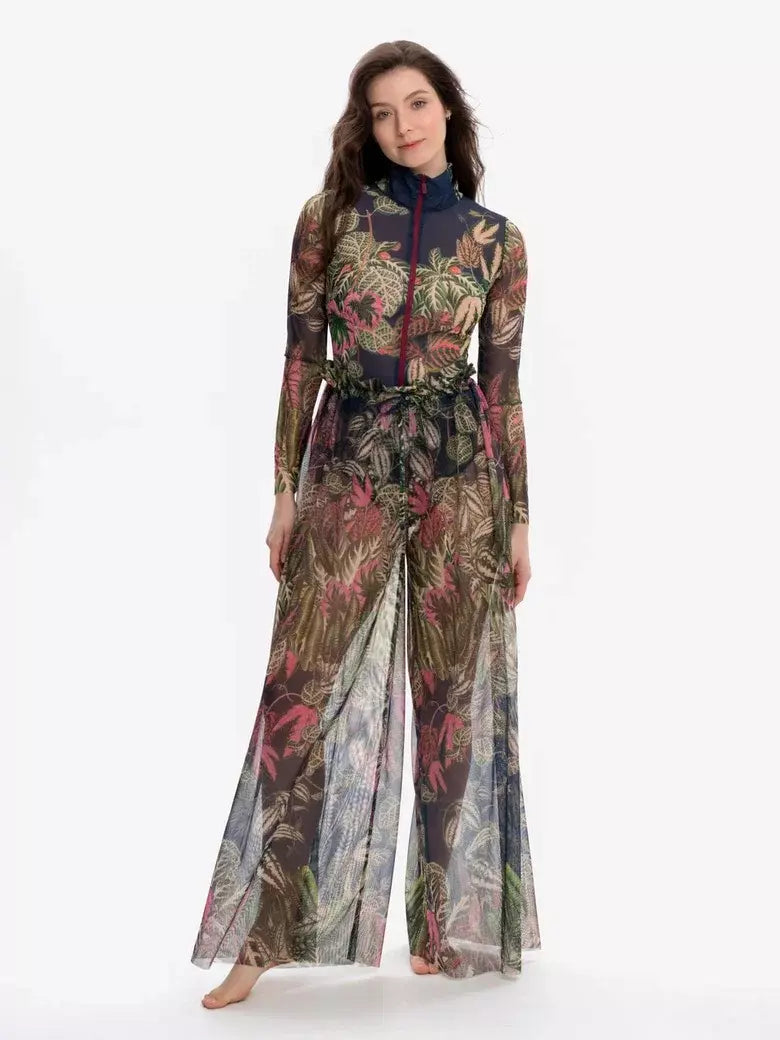 Beach pants "Botanicum"