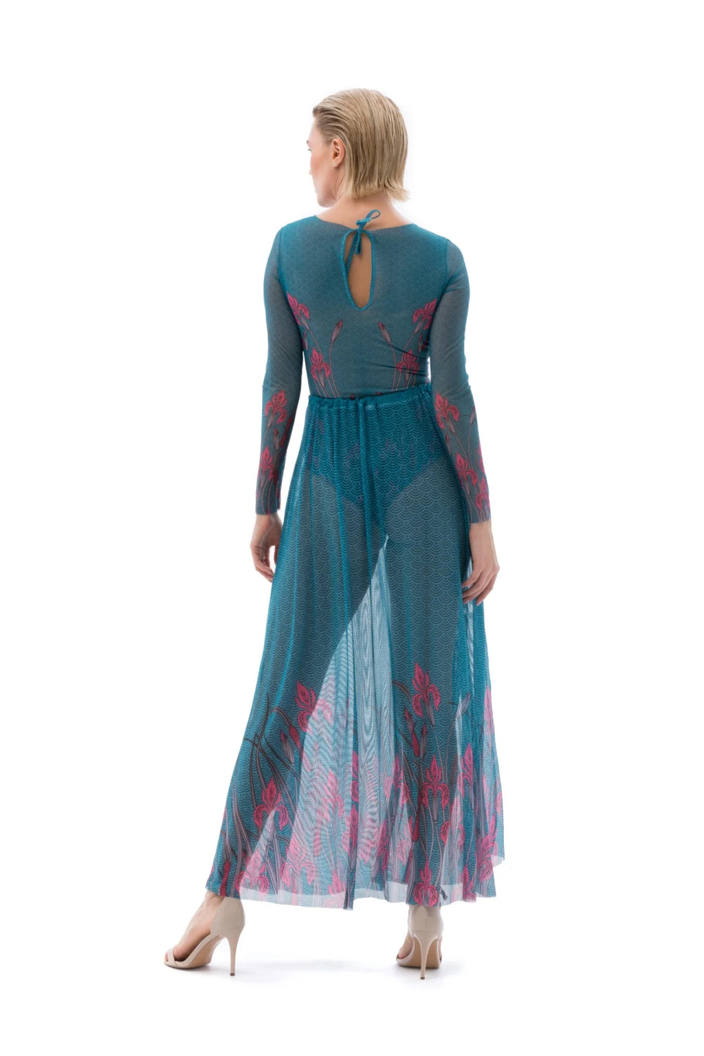 Beach skirt "Swans"