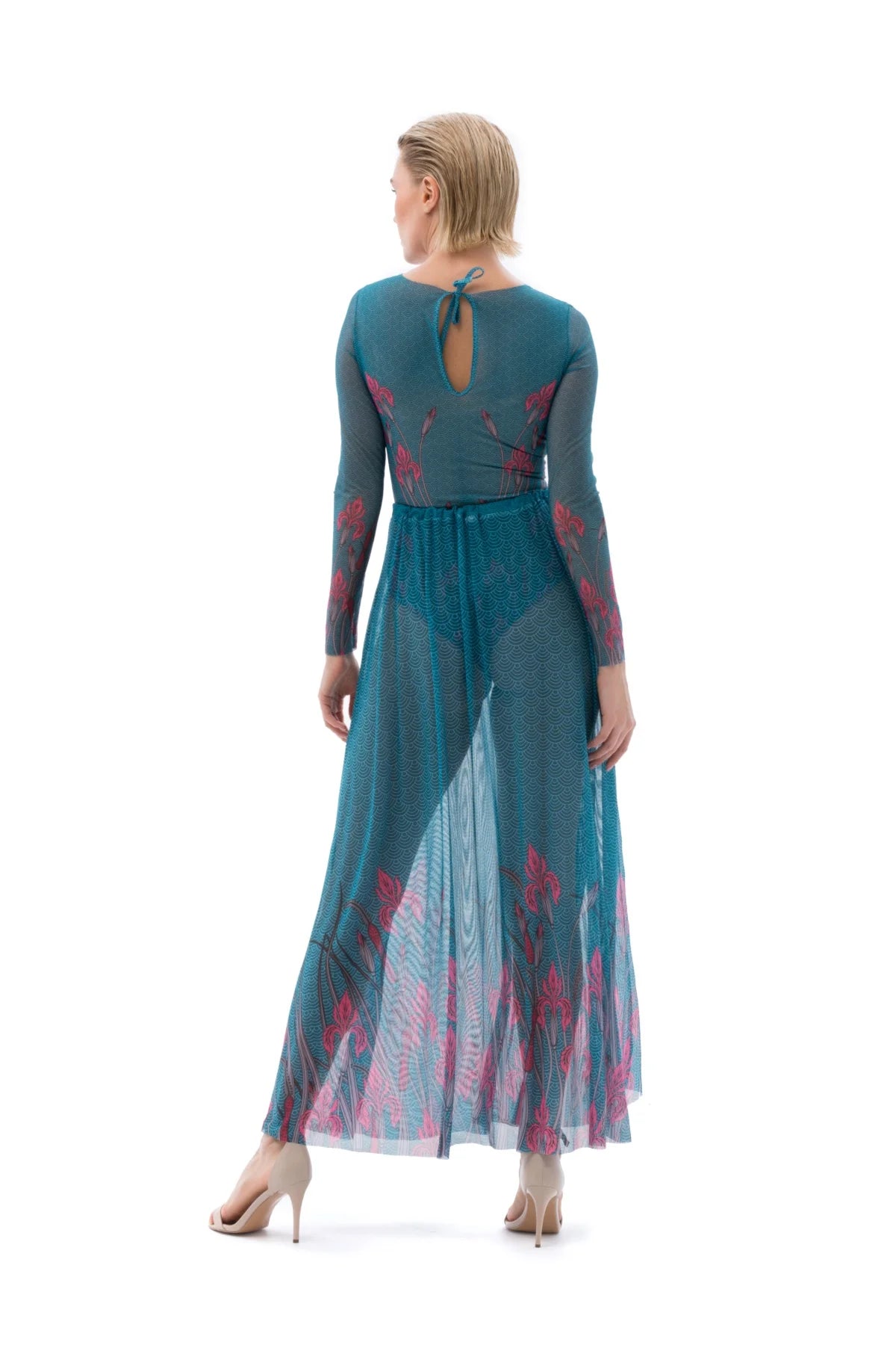 Beach skirt "Swans"