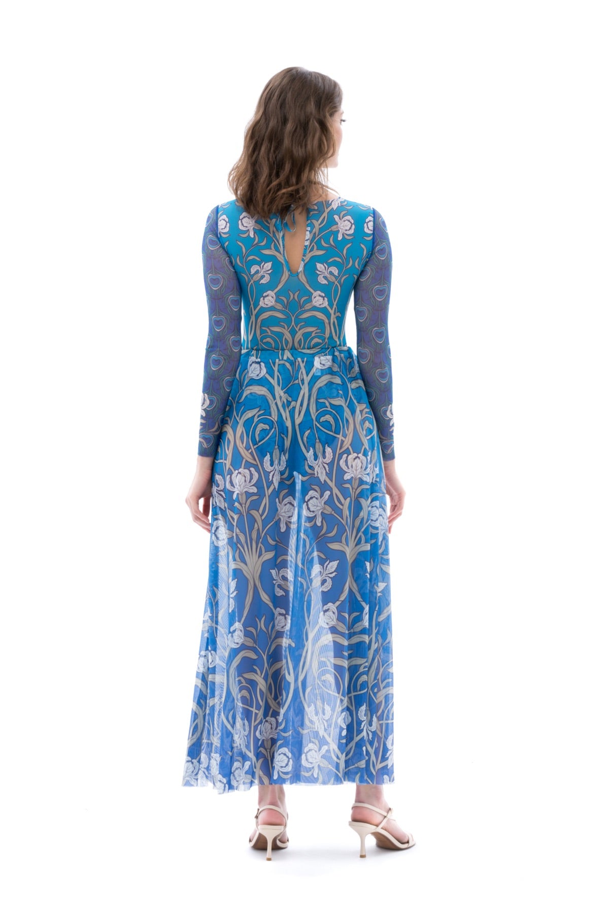 Beach skirt "Peacock"