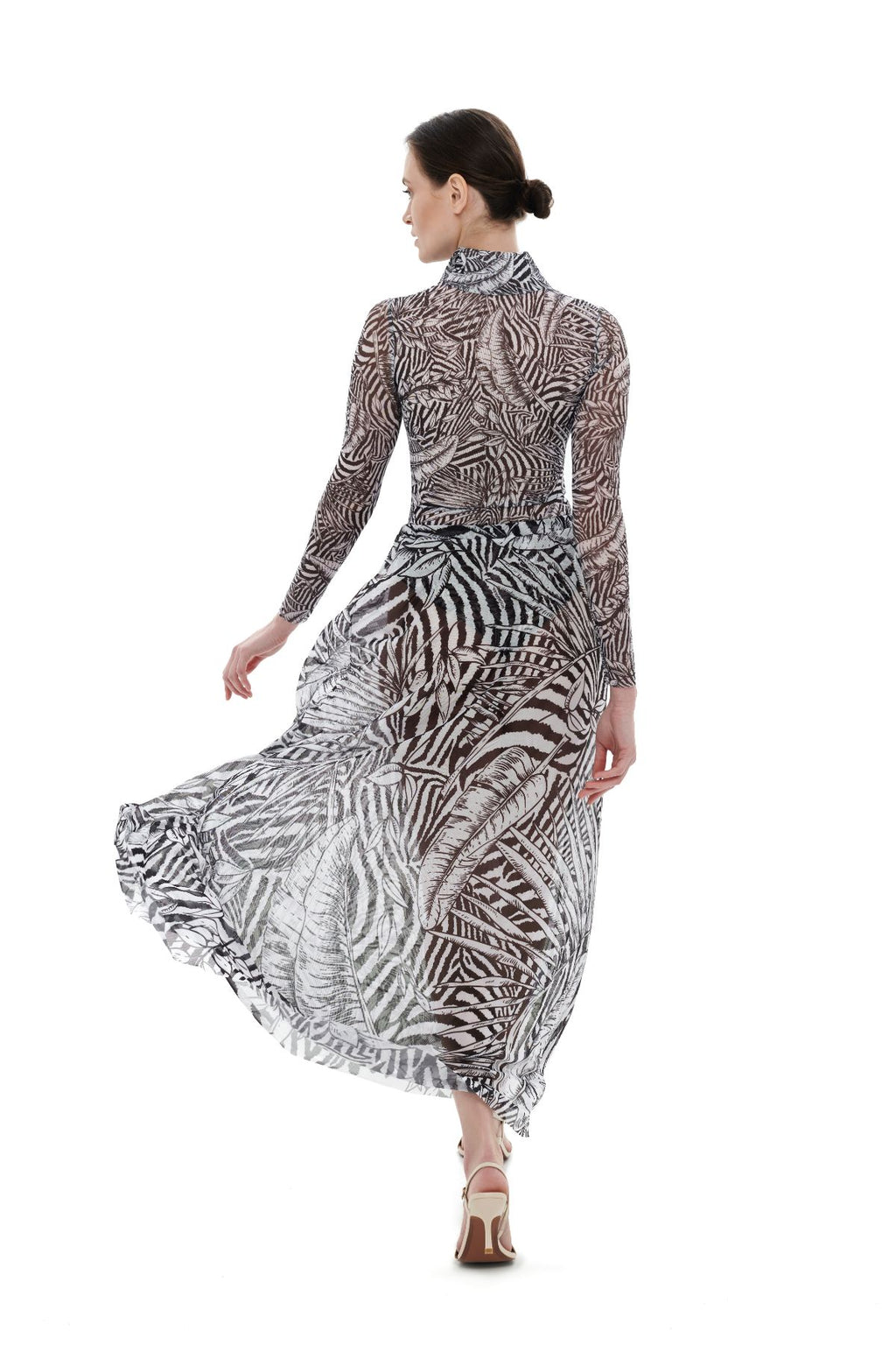 Beach skirt "Fake zebra"