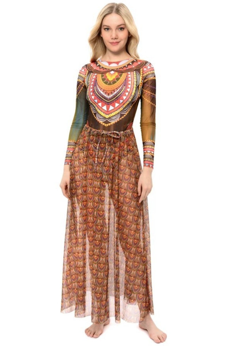 Beach skirt "Ethnic" "Africa"
