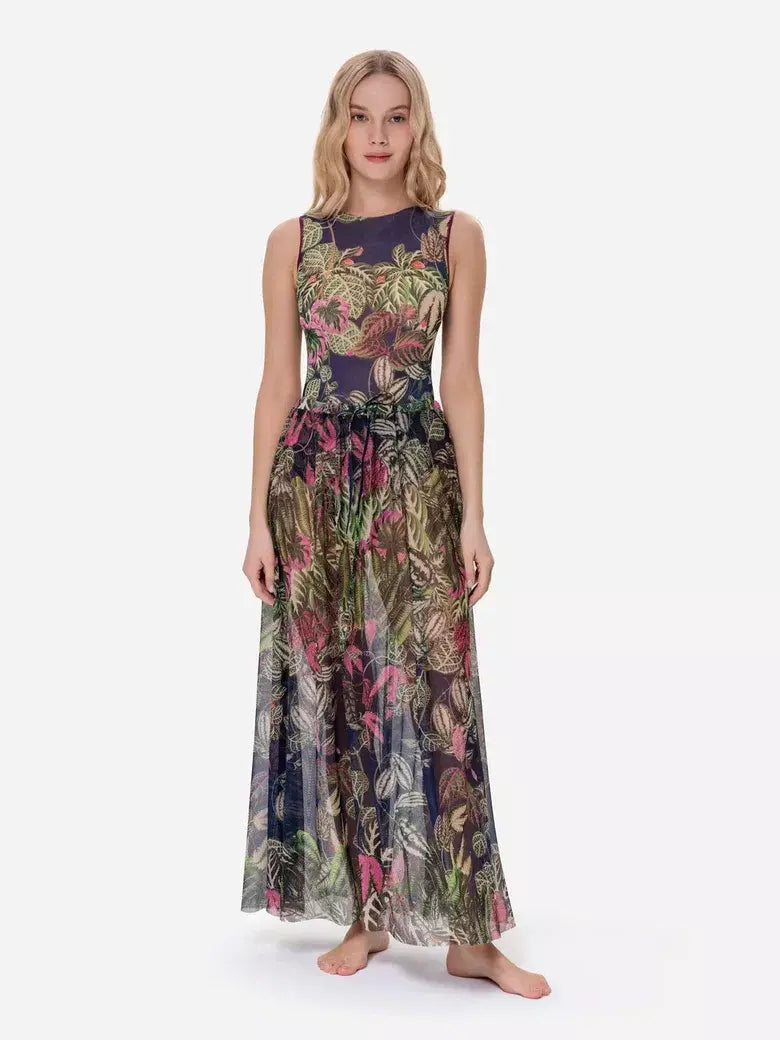 Beach skirt "Botanicum"