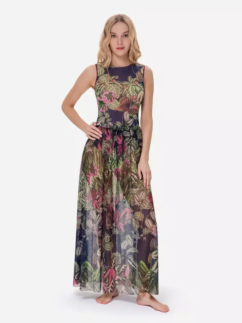 Beach skirt "Botanicum"