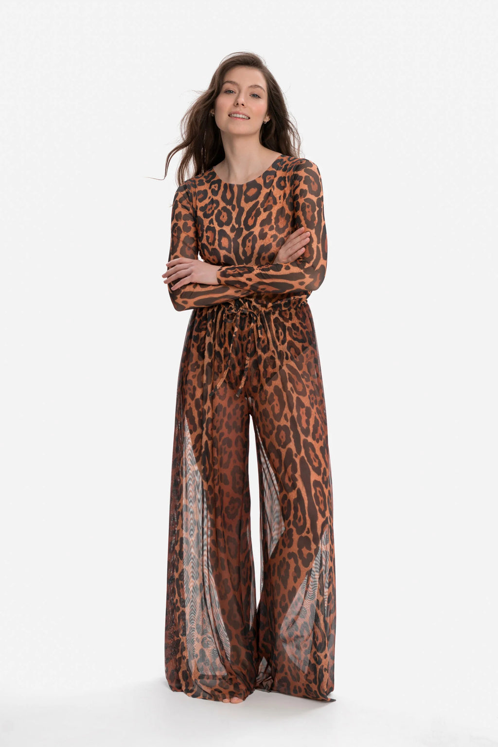 Beach pants "Leopard 25"