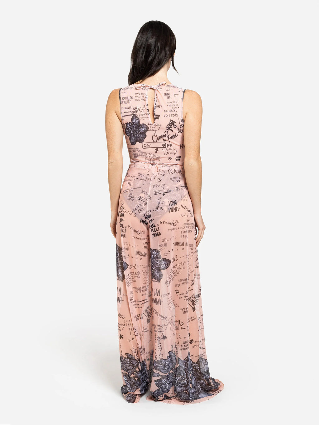 Beach pants "Nude Body-Art"