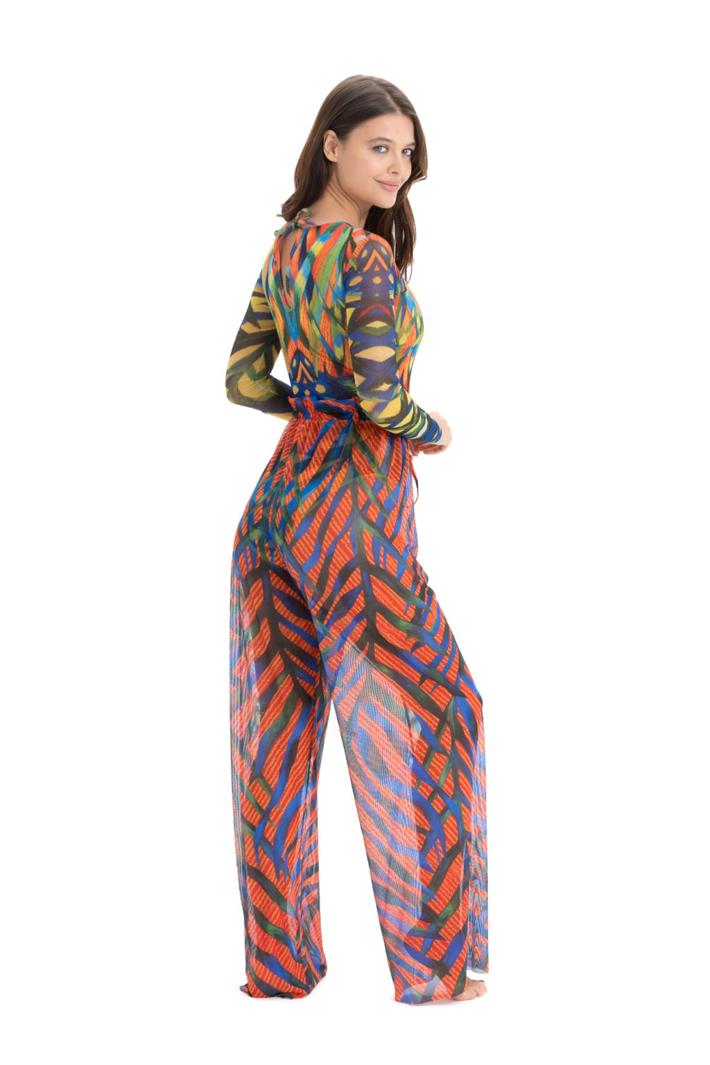 Beach pants "Palms"