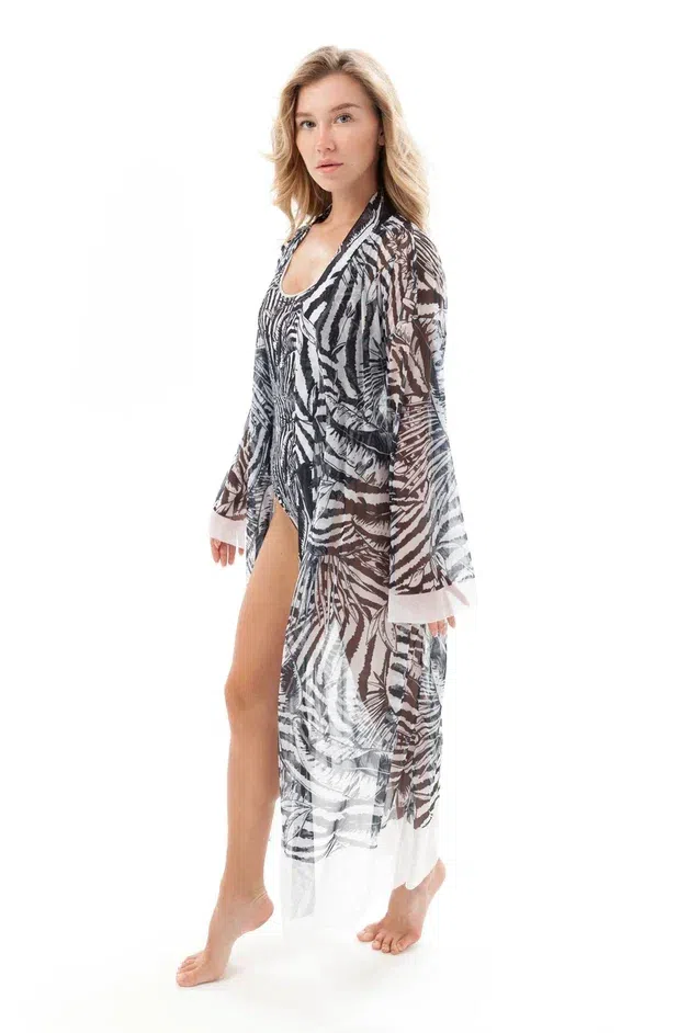 Robe "Fake zebra"