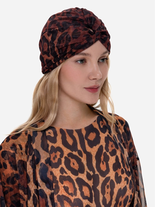 Turban "Leopard 25"