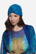 Turban "Peacock Mayura"