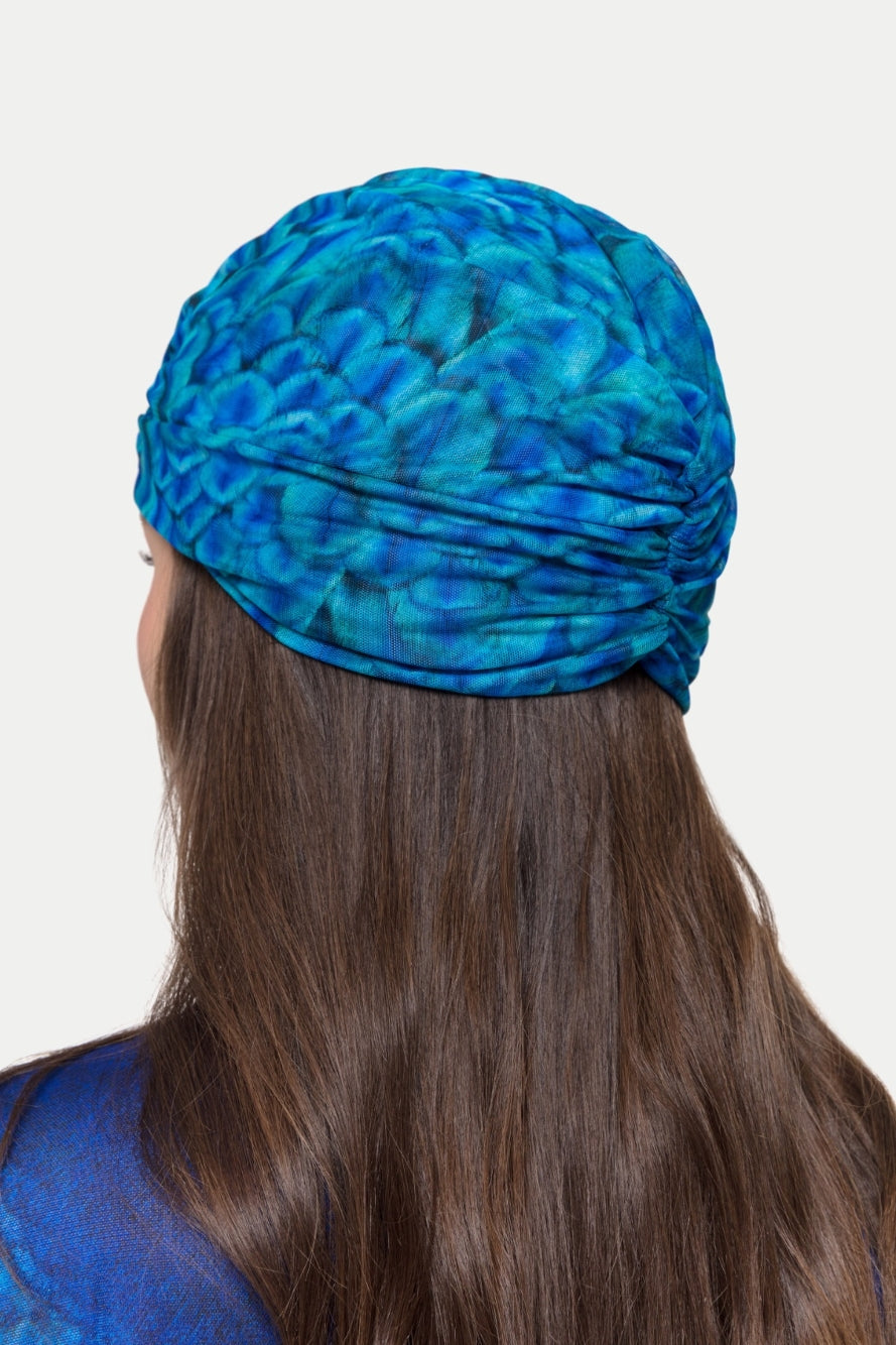 Turban "Peacock Mayura"